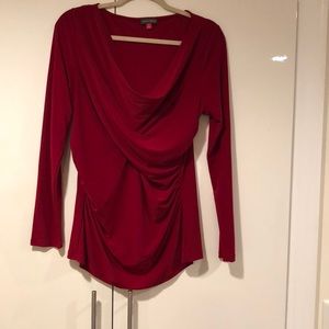 Vince Camuto red  blouse